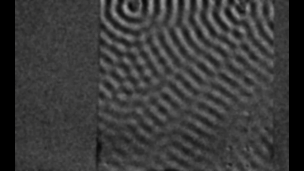 NDT of a space grad composite panel