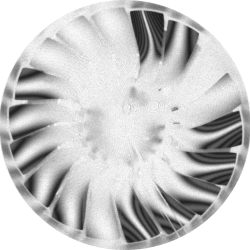 Nodal anaylsis of turbine blades